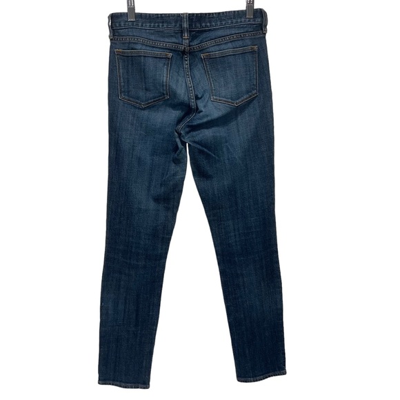 J Crew Toothpick Skinny Jeans Medium-Dark Blue Wash Stretch | size 26 - Picture 3 of 13